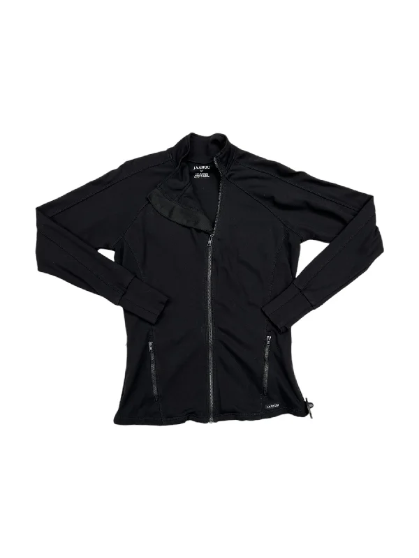 Athletic Jacket By Clothes Mentor In Black, Size: M