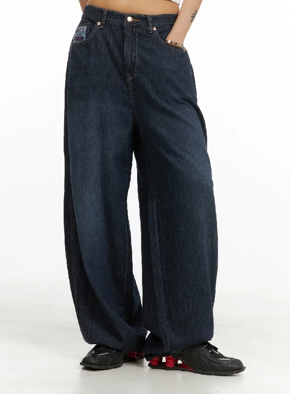 Wide Fit Baggy Jeans CY423