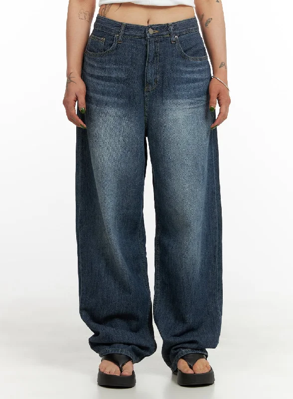 Wide Fit Baggy Jeans CY430