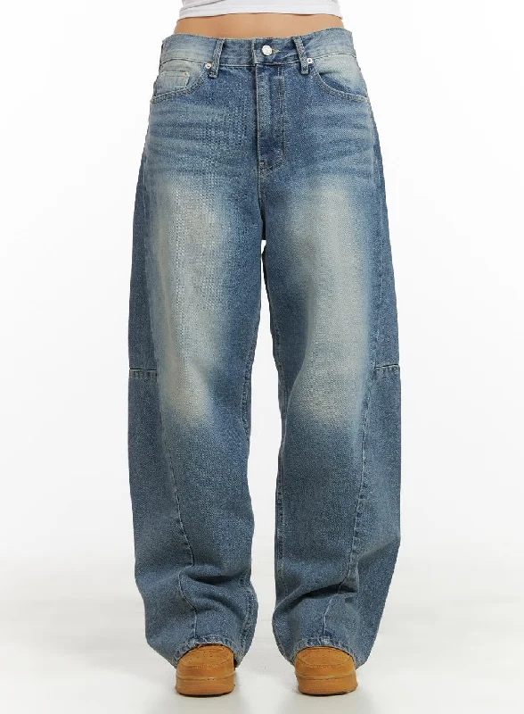 Low Rise Baggy Jeans (Unisex) CY417