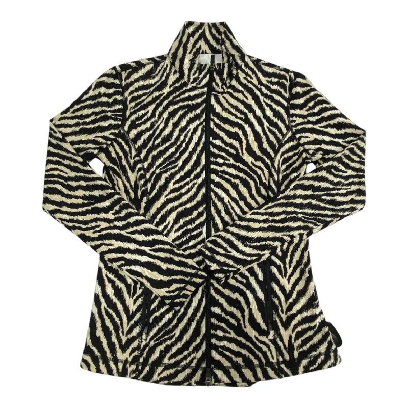 Athletic Jacket By J Mclaughlin In Animal Print, Size: S