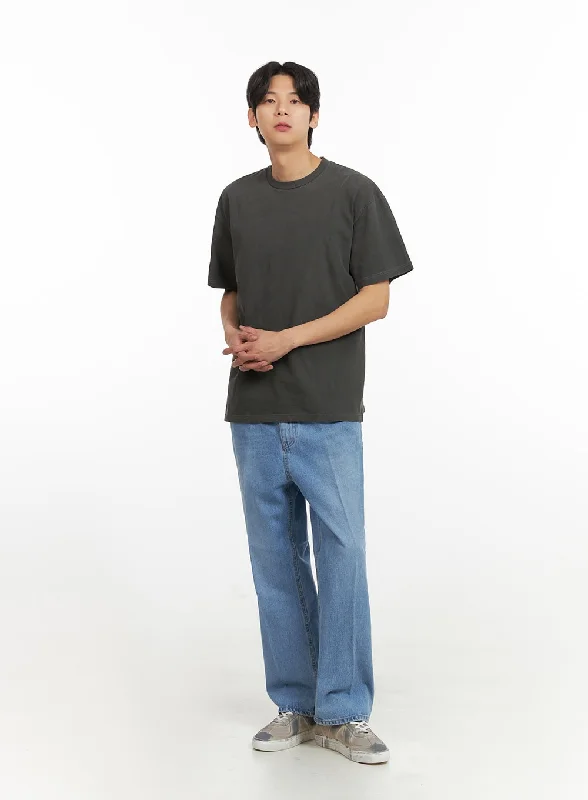 Men's Basic Jeans (Light Blue) IY431