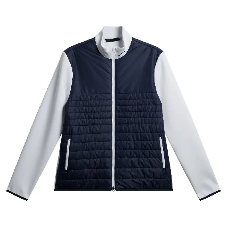 J.Lindeberg Martino Quilt Hybrid Golf Jacket JL Navy - SS24