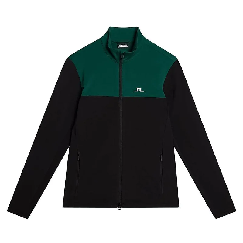 J.Lindeberg Banks Mid Layer Golf Jacket Rain Forest - FW23