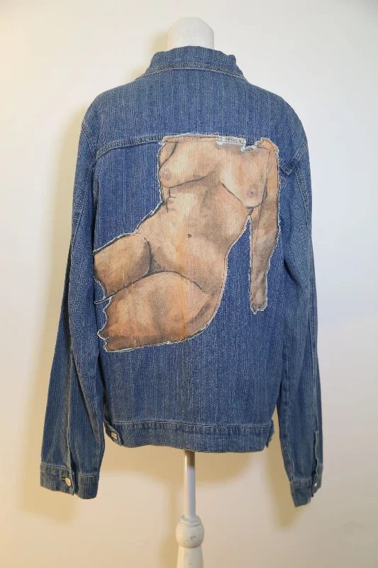 'Charlie' Stitched Denim Jacket