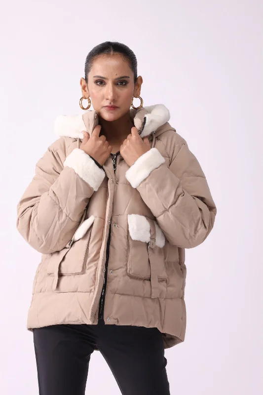 Women Hooded Puffer Jacket