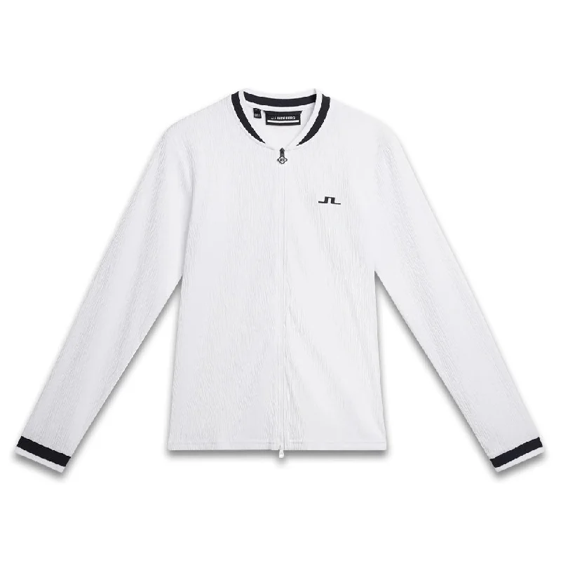 J.Lindeberg Leonor Mid Layer Golf Jacket White - SS24 Women