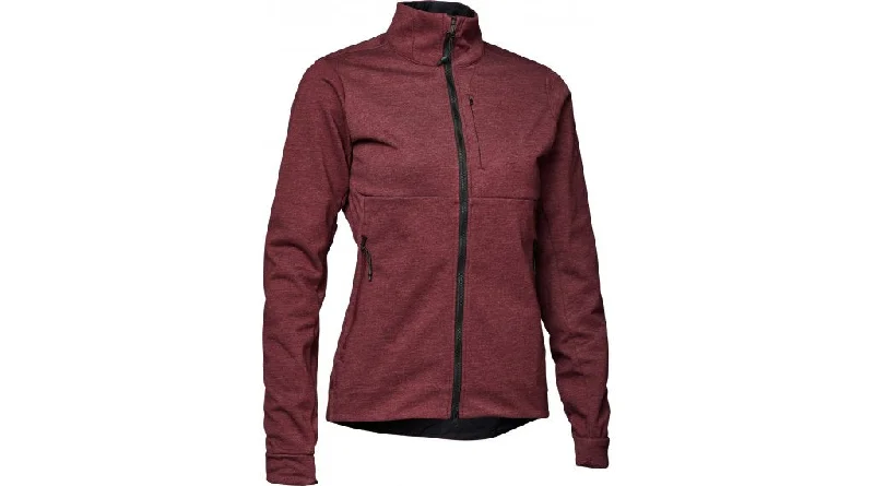 Fox Racing Ranger Fire Cycling Jacket - Womens - Dark Maroon