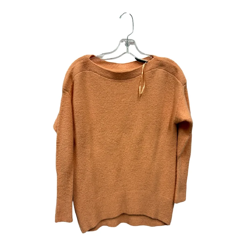 Sweater By Anthropologie In Orange, Size:Xs