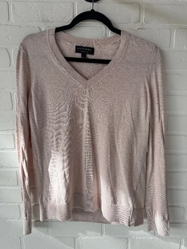 Sweater By Banana Republic In Pink, Size: L