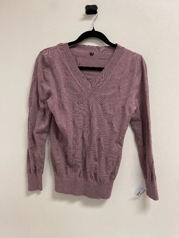 Sweater By Clothes Mentor In Purple, Size: M