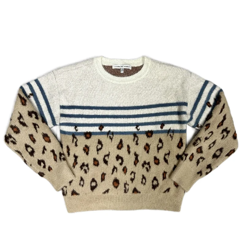 Sweater By Cupcakes And Cashmere In Leopard Print, Size: S