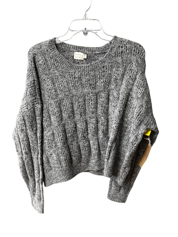 Sweater By Dreamers In Grey, Size: S