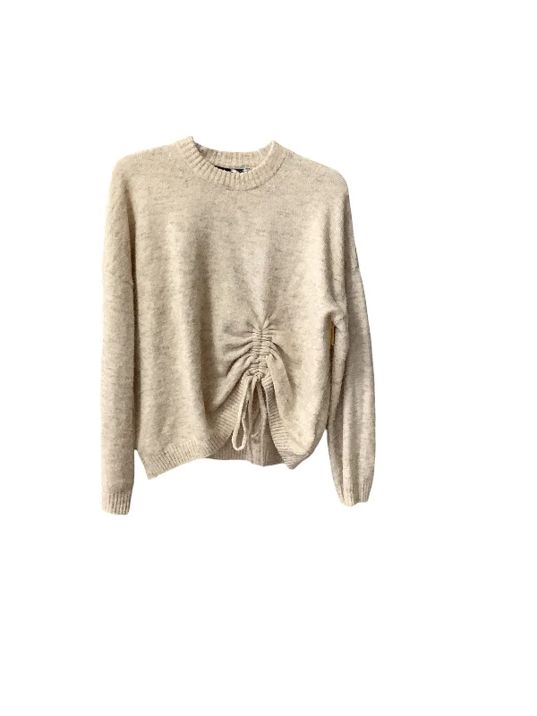 Sweater By French Connection In Cream, Size: S