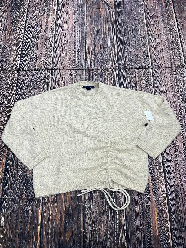 Sweater By French Connection In Tan, Size: S