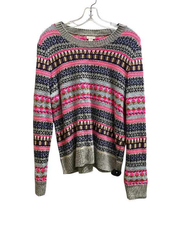 Sweater By J. Crew In Multi-colored, Size: L