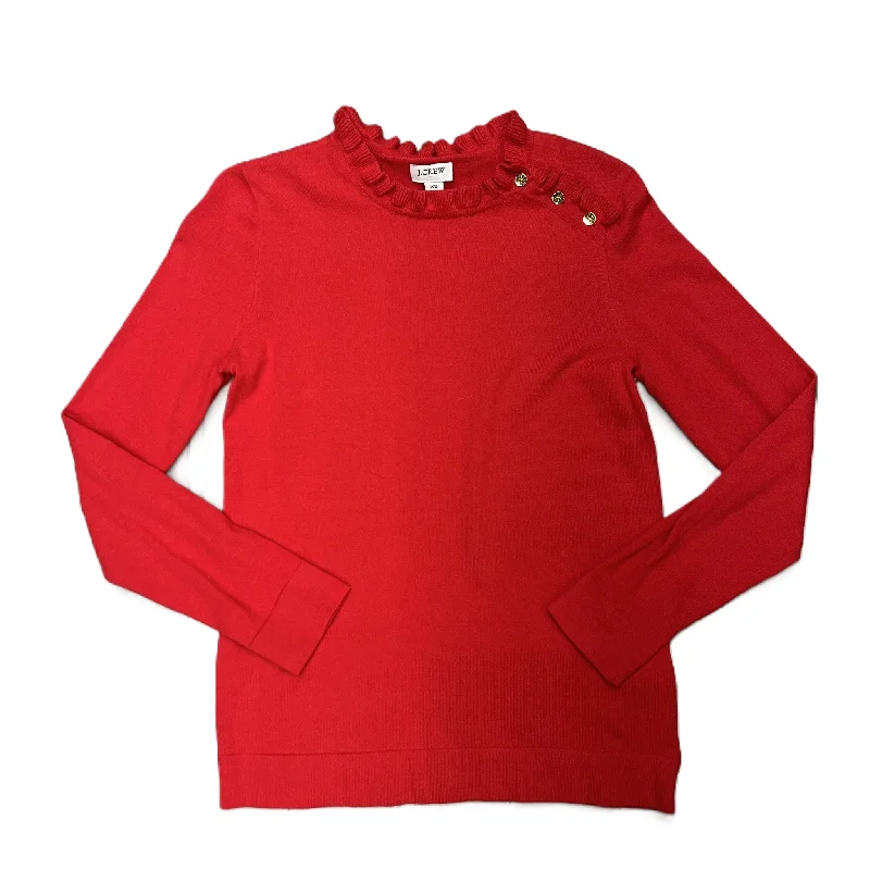 Sweater By J. Crew In Red, Size: Xs