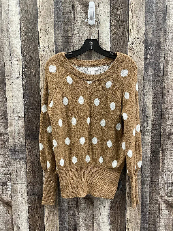 Sweater By Lc Lauren Conrad In Polkadot Pattern, Size: S