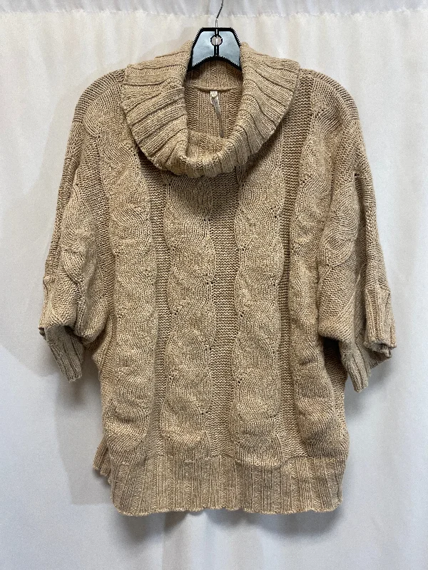 Sweater By Leo And Nicole In Tan, Size: L