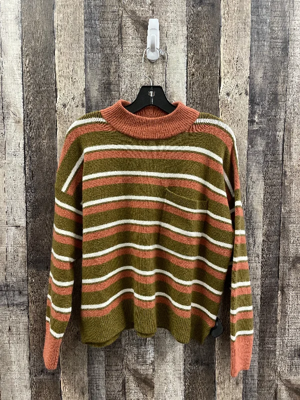 Sweater By Madewell In Striped Pattern, Size: M