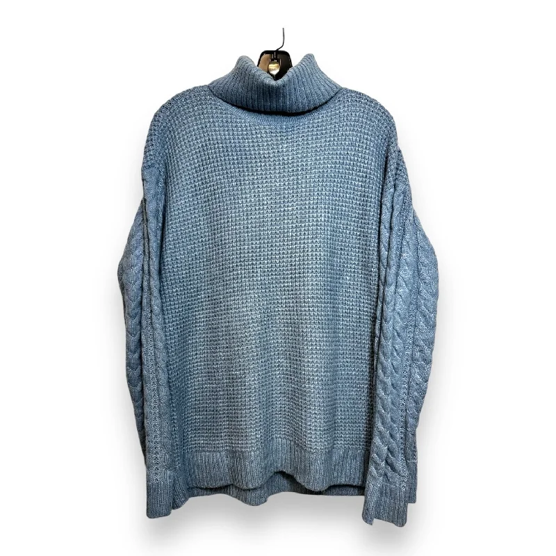 Sweater By Michael Kors In Blue, Size: L