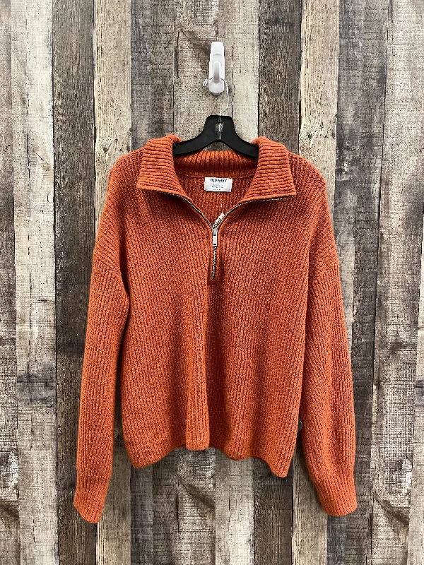 Sweater By Old Navy In Orange, Size: M