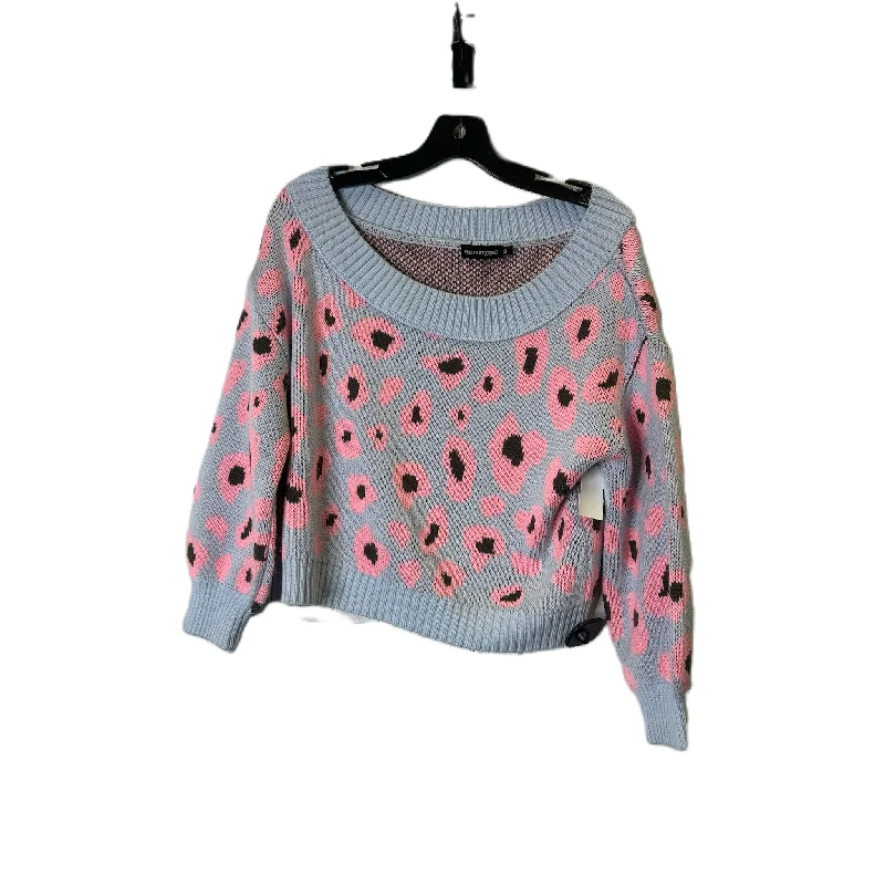 Sweater By Pretty Little Thing In Animal Print, Size: S