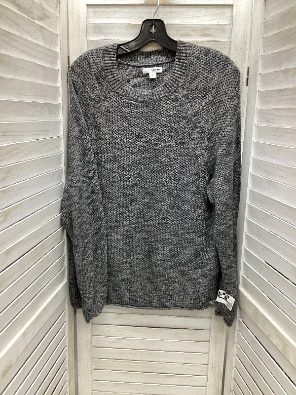 Sweater By Sonoma In Grey, Size: L