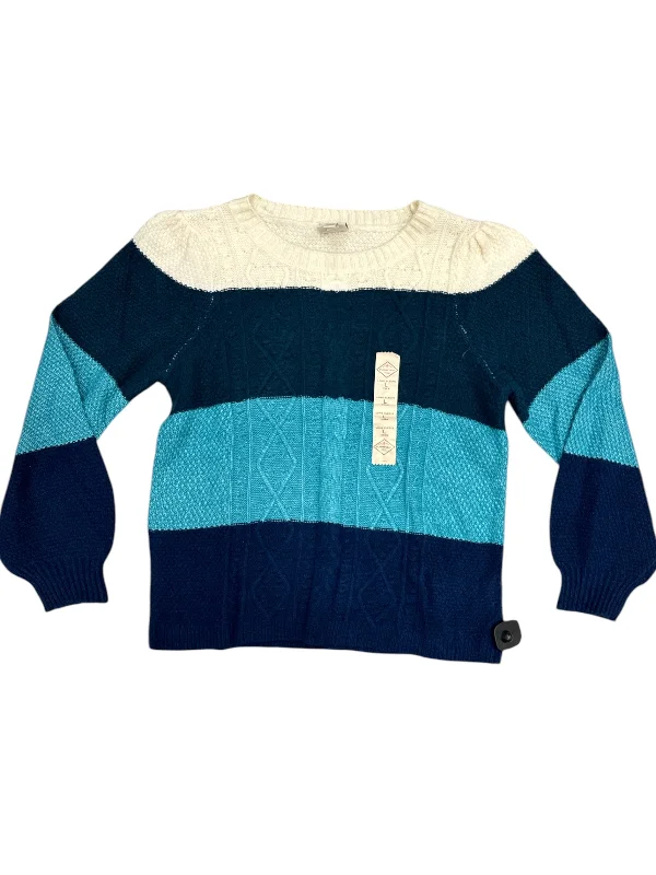 Sweater By St Johns Bay In Blue, Size: L