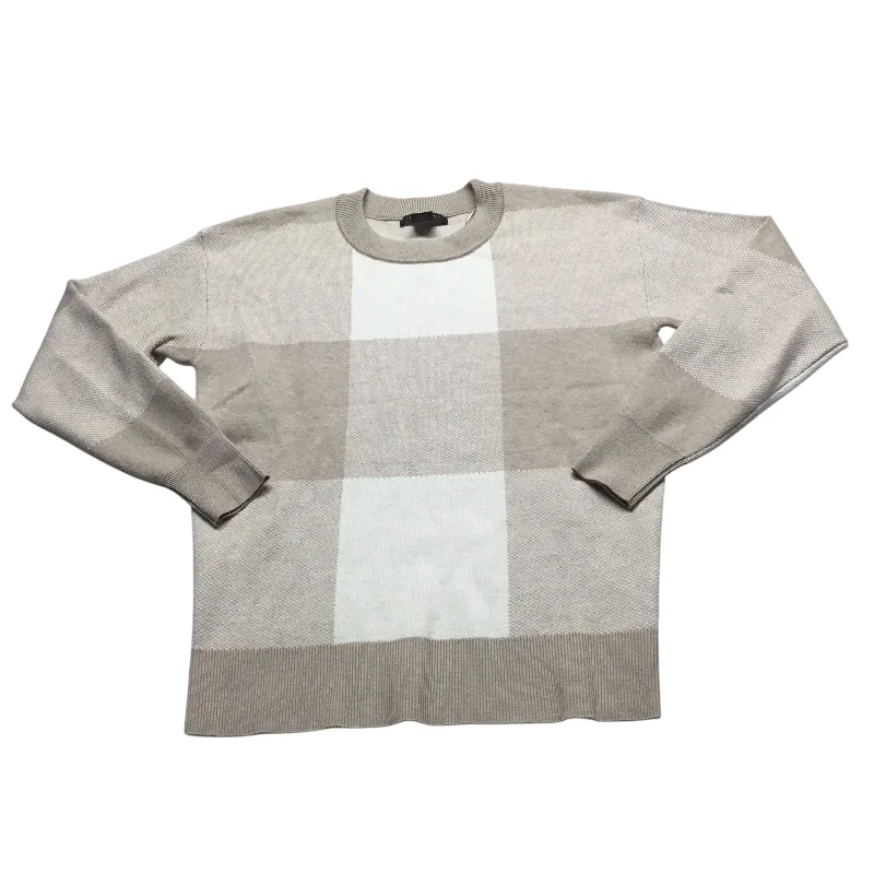 Sweater By Tahari By Arthur Levine In Beige, Size: S