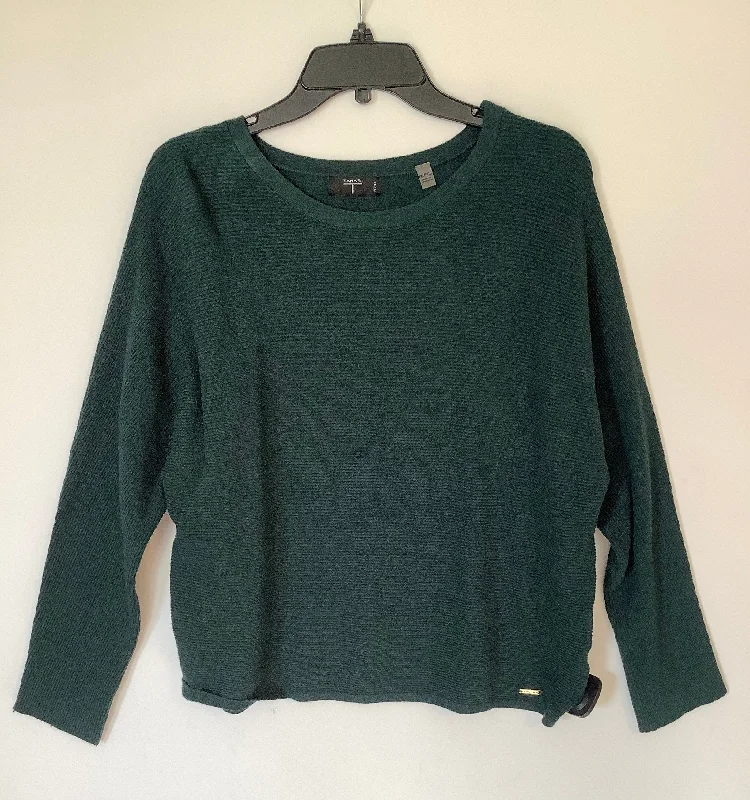 Sweater By Tahari By Arthur Levine In Green, Size: Xl