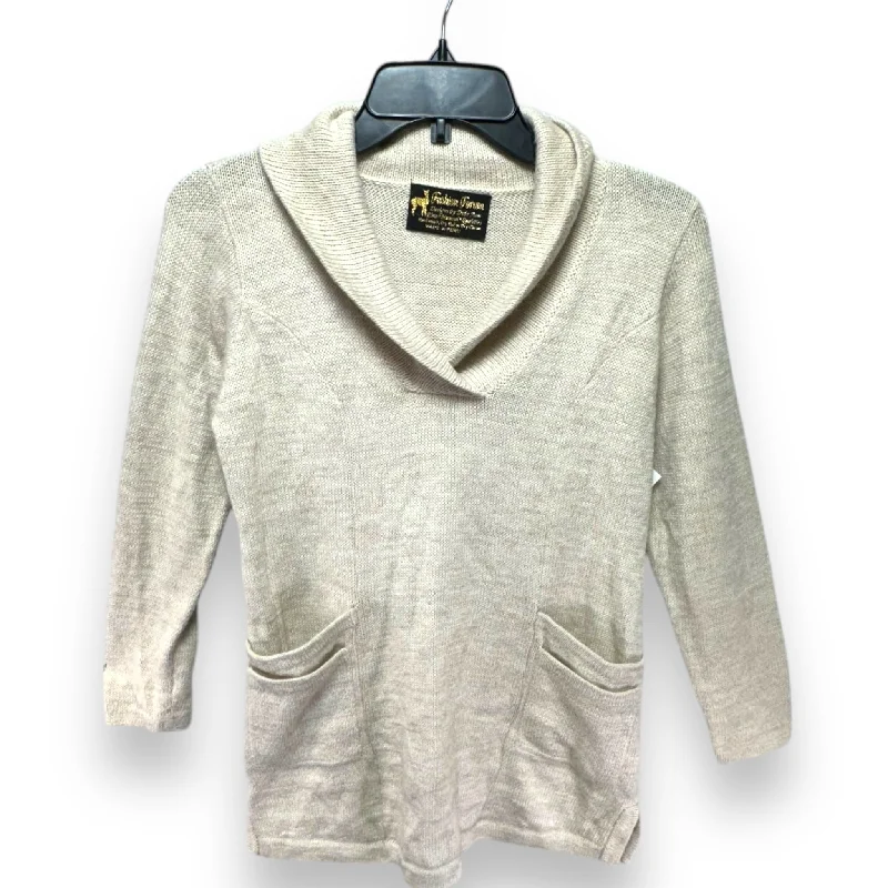 Sweater By Unbranded In Tan, Size: S