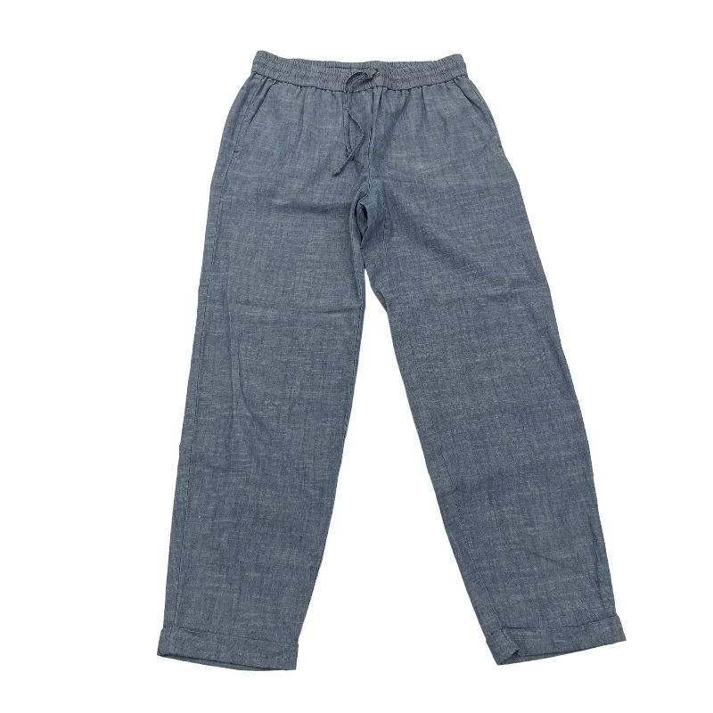 BLUE PANTS LINEN by J. CREW Size:0