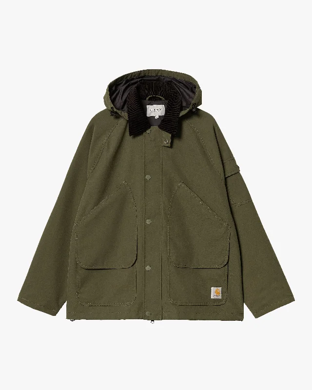 Carhartt WIP Clarton Jacket - Office Green / Black