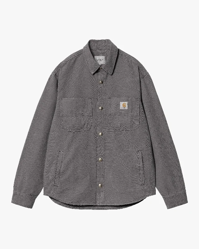 Carhartt WIP Conro Shirt Jacket - Graphite Stone Dyed