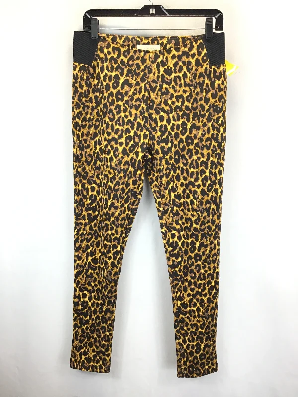 Pants Ankle By Clothes Mentor In Leopard Print, Size: L