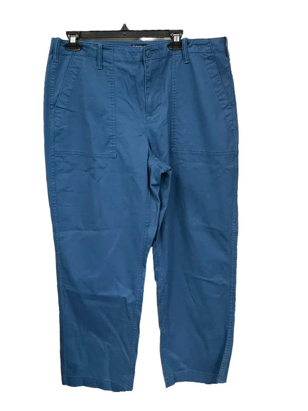 Pants Chinos & Khakis By Lands End In Blue, Size: 16