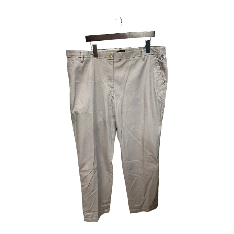 Pants Chinos & Khakis By Talbots In Grey, Size: 16