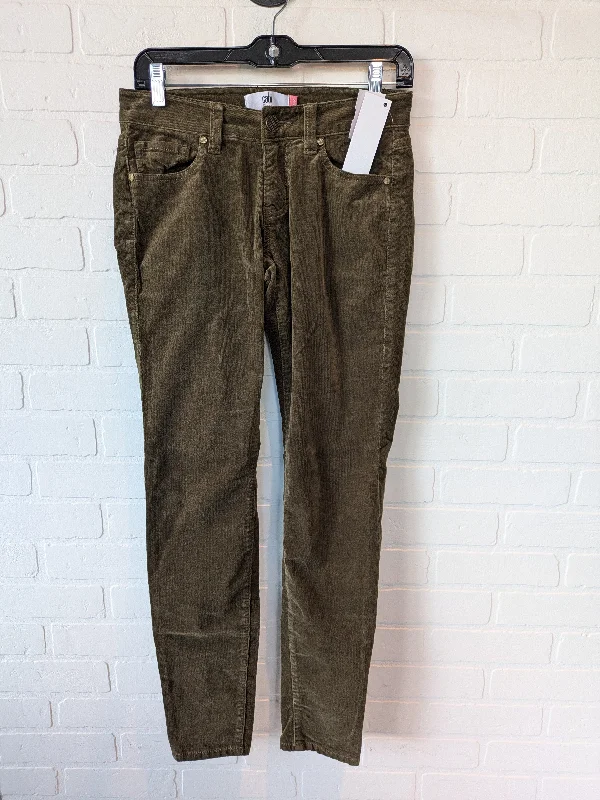 Pants Corduroy By Cabi In Green, Size: 2