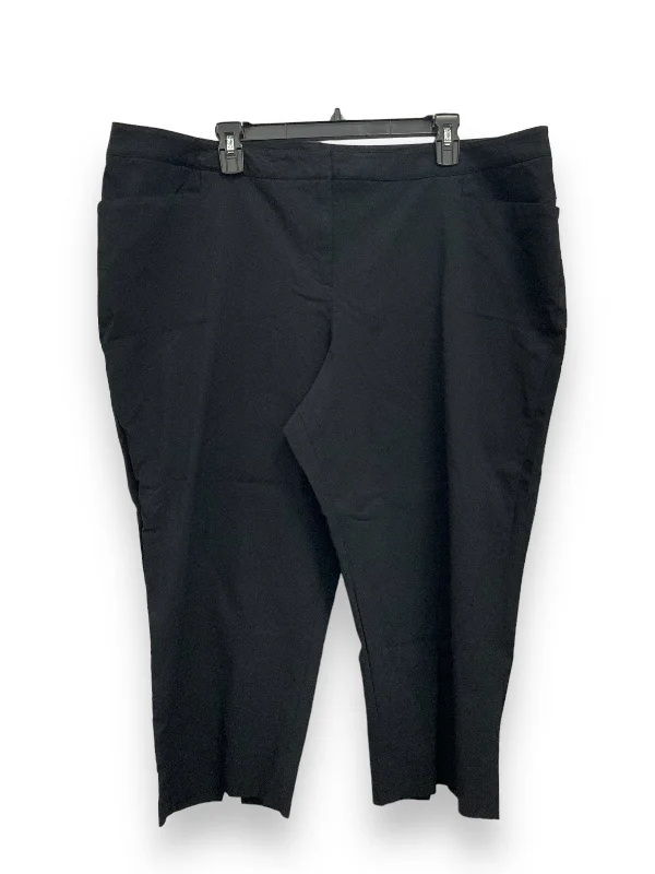 Pants Cropped By Lane Bryant In Black, Size: 22