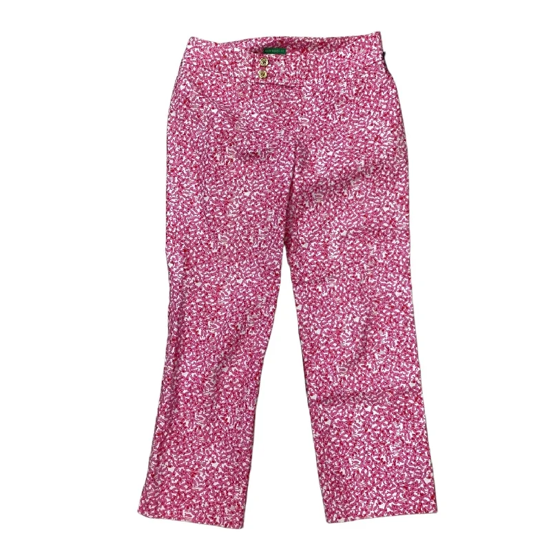 Pants Cropped By Lilly Pulitzer In Pink, Size: 0