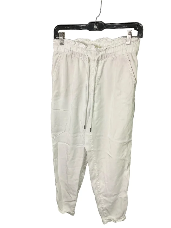 Pants Cropped By Loft In White, Size: 2