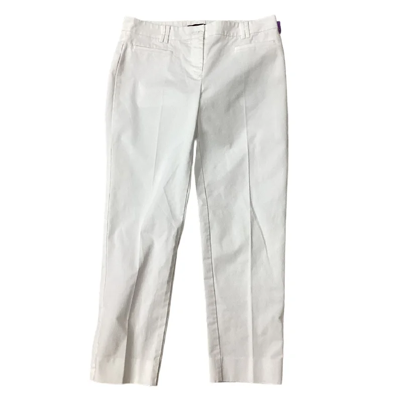 Pants Dress By Ann Taylor In White, Size: 2