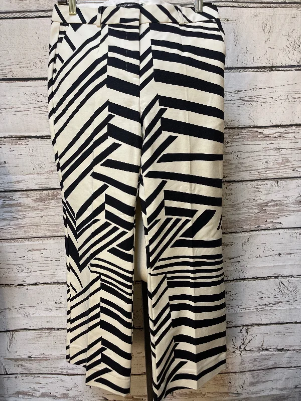 Pants Dress By Cma In Black & Cream, Size: 8