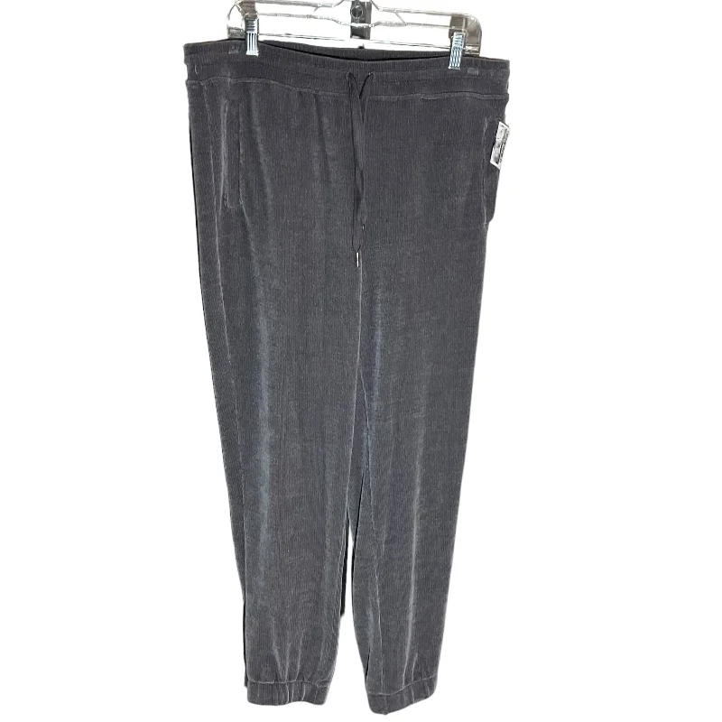 Pants Joggers By Andrew Marc In Grey, Size: Xl