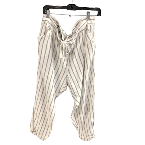 Pants Joggers By Old Navy In Striped Pattern, Size: 18