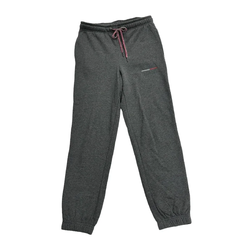 Pants Joggers By Tommy Hilfiger In Grey, Size: M