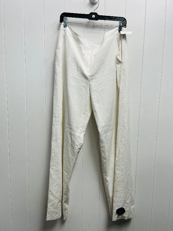 Pants Linen By Trina Turk In White, Size: 14