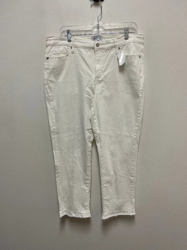 Pants Other By Crown And Ivy In White, Size: 14