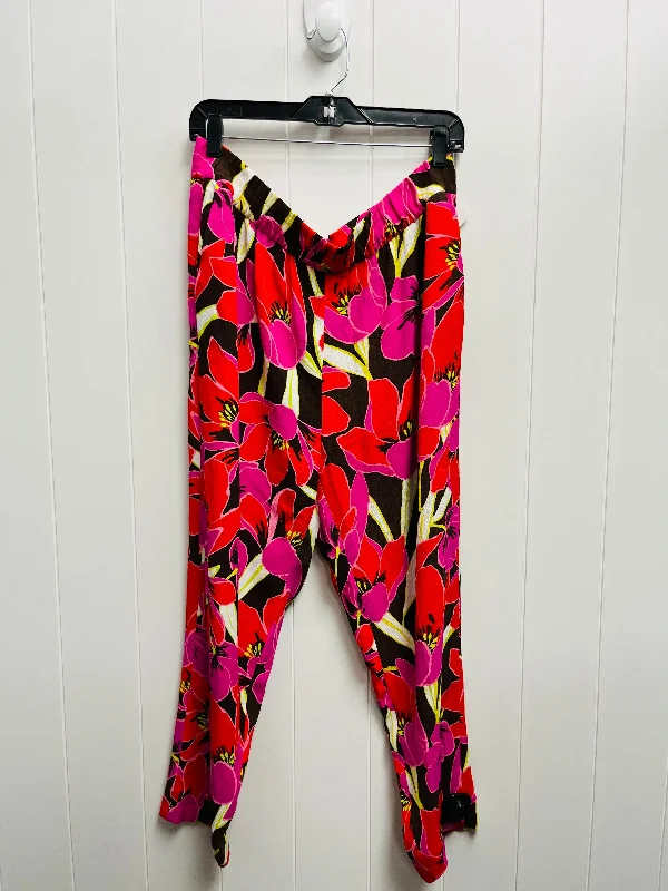 Pants Other By Kate Spade In Brown & Pink, Size: 12